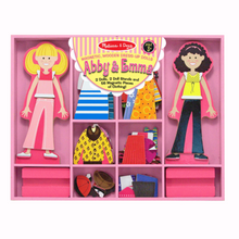 MELISSA & DOUG | Abby & Emma Magnetic Dress-Up Set 3+ years | 46004940