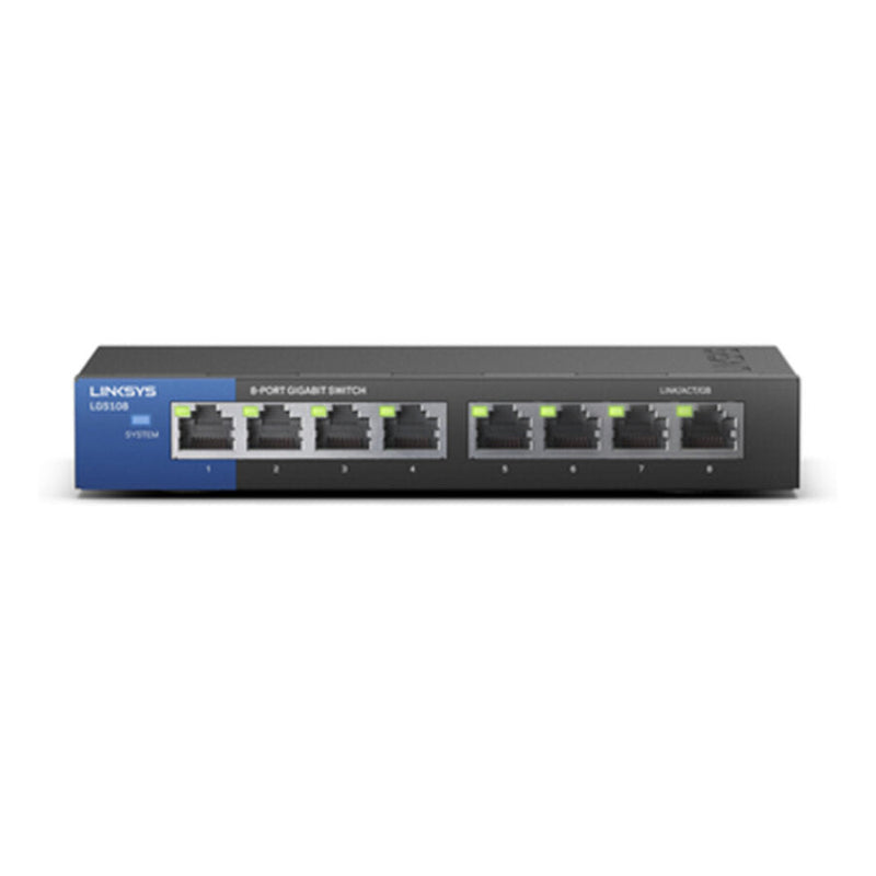 LINKSYS | 8-Port Business Desktop Gigabit Switch | LGS108