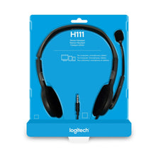 LOGITECH | H111 Stereo Headset with Adjustable Headband | 981-000593