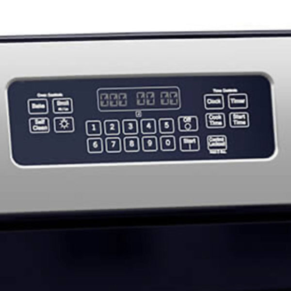 MABE | Standing Ceramic Cooker 76 cm / 30 in 4 Radiant Burners | EML735NXF0