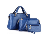Sets of 3 Pieces Bag For Women - Blue | JPN2468