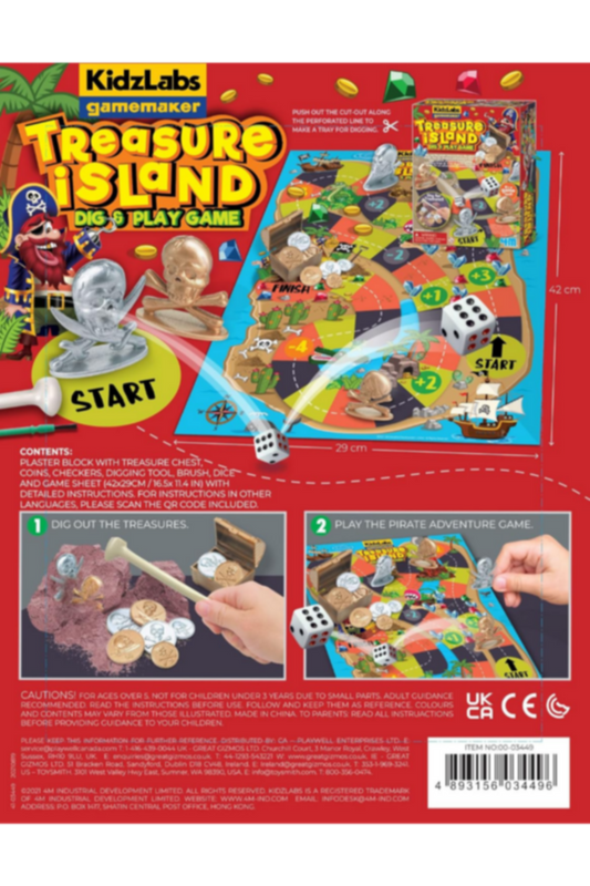 4M | Treasure Island Dig & Play Game | 48603449