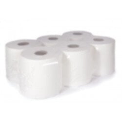 AZOSS | 3ply Auto Cut Hand Paper Towel Roll, 6 Rolls | 4RR211