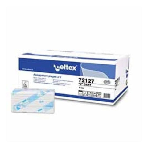 AZOSS | Inter-Fold Hand Paper Towel, 2Ply 200x15 Packet | 4RS666