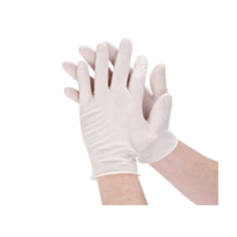 AZOSS | Powder Free Vinyl Gloves Natural White 10x100 Pack | 4VN101