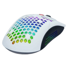 DRAGONWAR | Ultra-Light Honeycomb RGB Gaming Mouse 12000 DPI White | ELE-G25-WH