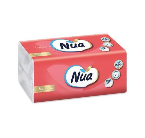 NUA | Super soft Facial Tissue 220x4 2ply | NUA500922