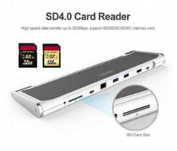 UNITEK | USB3.0 USB-C Laptop Universal Docking Station  5V2A Power Adaptor | Y-3708