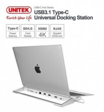 UNITEK | USB3.0 USB-C Laptop Universal Docking Station  5V2A Power Adaptor | Y-3708