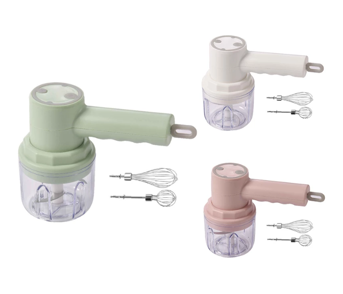 Electric Hand Mixer with USB Rechargeable Hand Blender and Whisk Handheld Mixer | JPK7155