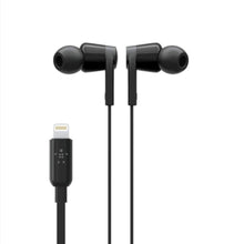 BELKIN | Soundform In-Ear Headphones with Lightning Connector for iPhones Black | G3H0001btBLK