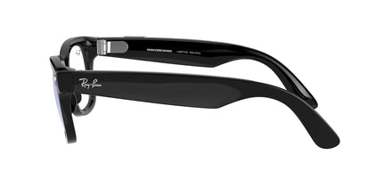 RAYBAN | Meta Wayfarer Smart Glasses Shiny Black Clear | RW4006Clear