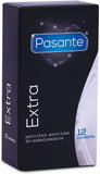 PASANTE | Extra Safe Condoms 12 Count | AMS100020