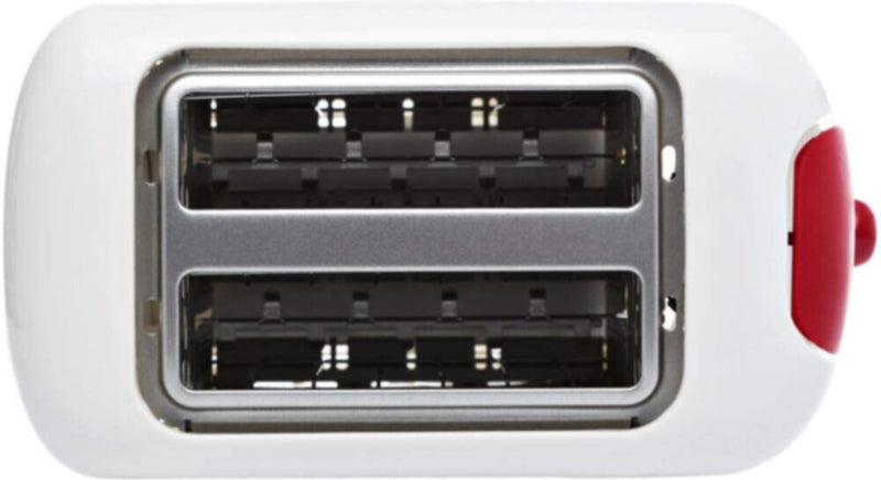 MOULINEX | PRINCIPIO 2-Slots Toaster 850W White-Red | LT160127