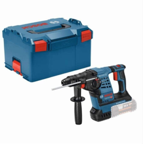 BOSCH | Professional Cordless Rotary Hammer + Keyless Chuck 2x4Ah | GBH 36 VF-LI