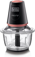 BLACK+DECKER | Multifunction Glass Chopper 400W | GC430-B5
