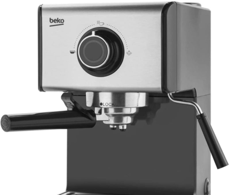 BEKO | Espresso Coffee Machine 15 Bar 1200ml Black | CEP5152B