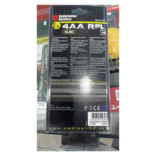 Underwater Kinetics 4AA eLED RFL Flashlight (Safety Yellow) 225 Lumens / 6.5 hrs