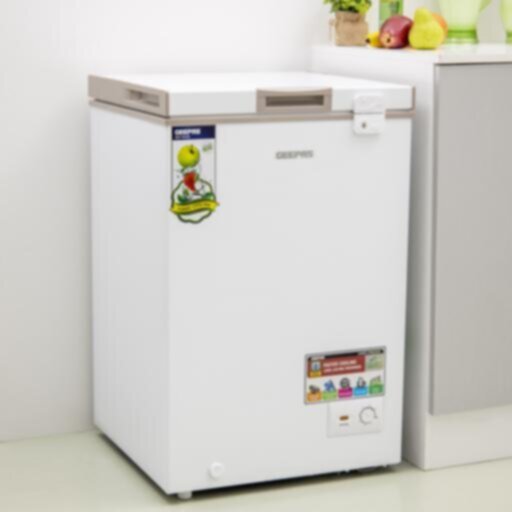 GEEPAS | Chest Freezer 120Ltr 100W White | GCF1206WAH