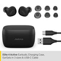 JABRA | Elite 4 Active In-Ear True Wireless Earbuds with ANC Black