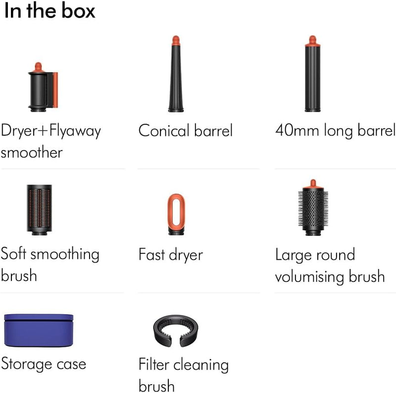 DYSON | Airwrap HS08 Multi-Styler & Dryer Straight+Wavy Ceramic Patina Topaz | 533593-01