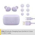 JABRA | Elite 3 In-Ear True Wireless Earbuds with Powerful Sound & Crystal Clear Calls Lilac