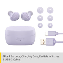 JABRA | Elite 3 In-Ear True Wireless Earbuds with Powerful Sound & Crystal Clear Calls Lilac