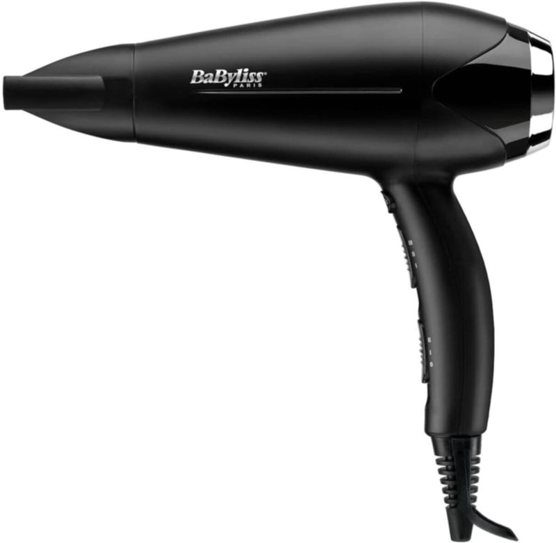 BABYLISS | Turbo Smooth Hair Dryer Corded 2200W Black | D572DSDE