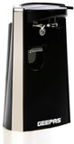 GEEPAS | 3-in-1 Bottle Can Opener with Knife Sharpener Black | GCO63023UK