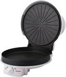 GEEPAS | Pizza Maker 1800W Electric Pizza Maker with 32CM Non-Stick Baking Plate | GPM2035