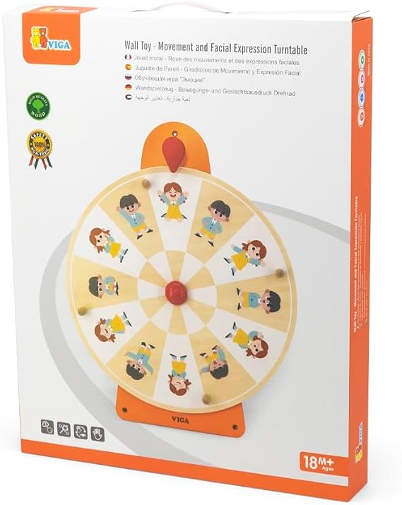 VIGA | Wall Toy Movement and Facial Expression Turntable | 44633
