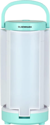 OLSENMARK | Rechargeable LED Emergency Lantern With Solar Panel White/Blue | OME2769