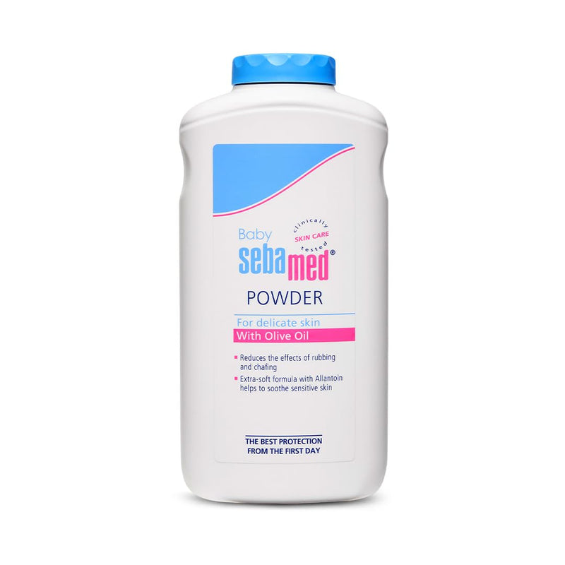 SEBAMED | Baby Powder 200 gm Olive Oil Allantoin Keeps newbornâ€™s skin fresh absorbs sweat | SB1742422