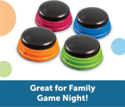 LEARNING RESOURCES UK| Recordable Answer Buzzers (Set Of 4) (3+ Years) | LER3769