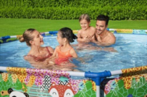 BESTWAY | Steel Pro Above Ground Pool Round 2.74 m x 66 cm | BES115TOY01421