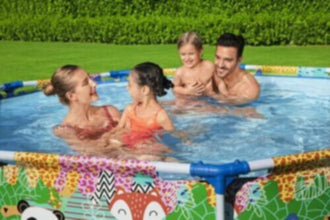 BESTWAY | Steel Pro Above Ground Pool Round 2.74 m x 66 cm | BES115TOY01421