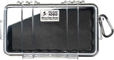 PELICAN | Mirco Case Clear Black | 1060-025-100