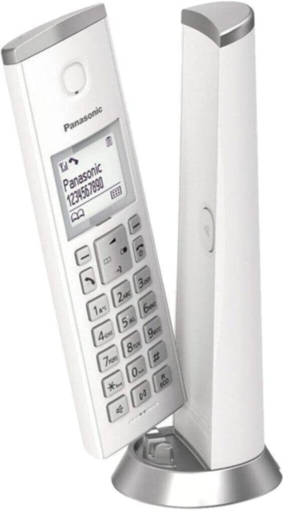 PANASONIC | DECT Cordless Phone White  | KX TGK 210