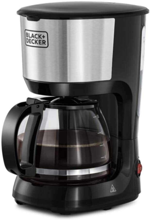 BLACK + DECKER | 8-10 Cup Coffee Maker With Glass Carafe 750W | DCM750S-B5
