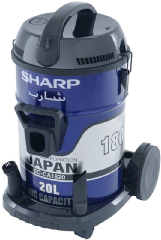 SHARP | Vacuum Cleaner Barrel Type 1800W 20Ltr | EC-CA1820-Z
