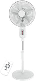 GEEPAS | Rechargeable Stand Fan White | Gf9480