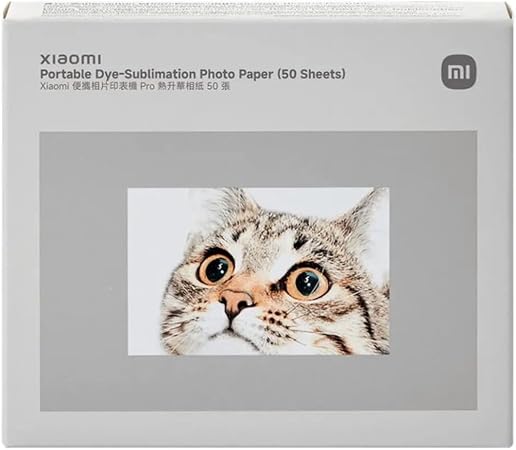 XIAOMI | Portable Dye-Sublimation Photo Paper (50 Sheets) | BHR082PGL