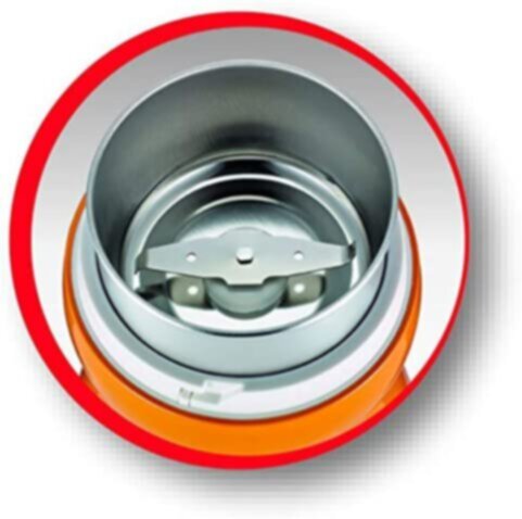 MOULINEX | Coffee Grinder 180W Plastic/Stainless Steel Orange | AR110O27