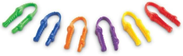 LEARNING RESOURCES UK| Gator Grabber Tweezers (Set Of 12) (2+ Years) | LER2963