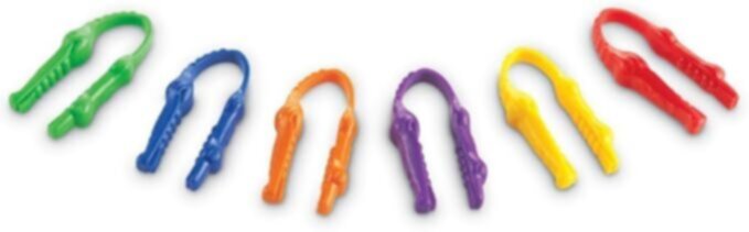 LEARNING RESOURCES UK| Gator Grabber Tweezers (Set Of 12) (2+ Years) | LER2963
