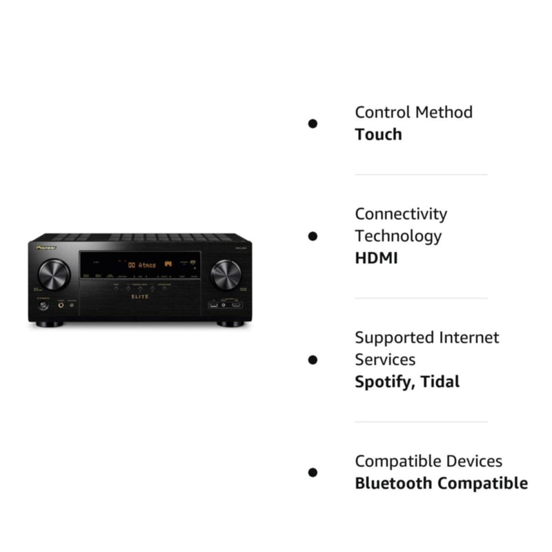 PIONEER | Elite 9.2-Channel Network AV Receiver Black Single | VX-LX305