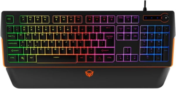 MEETION | RGB Magnetic Wrist Rest Keyboard for Gaming | MT-K9520