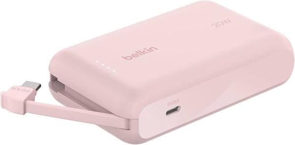 BELKIN | BoostCharge Portable Power Bank 10000mAh 20W Pink | TE0227075