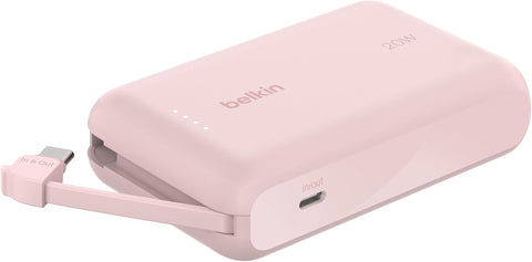 BELKIN | BoostCharge Portable Power Bank 10000mAh 20W Pink | TE0227075