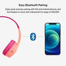 BELKIN | SOUNDFORMâ„¢ Mini Wireless On-Ear Headphones for Kids Pink | AUD002btPK